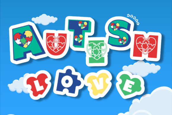 Autism Love: Embracing Whimsy and Innocence in Modern Design