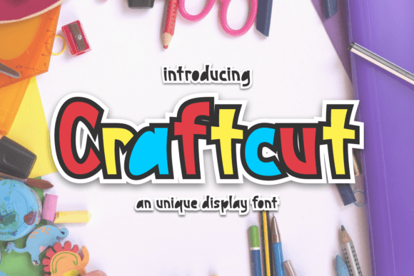 Craftcut: Evaluating a Quirky Display Font for Creative Projects