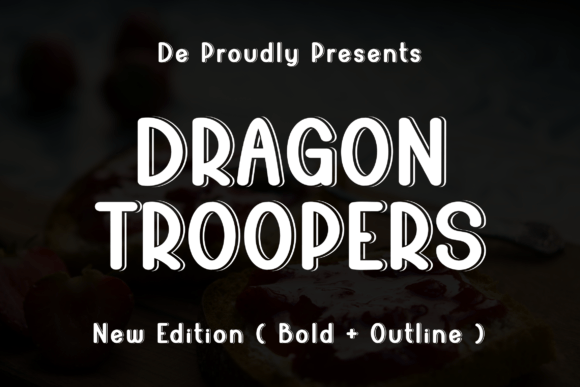Dragon Troopers: Defining Modern Visual Identity Through Typography