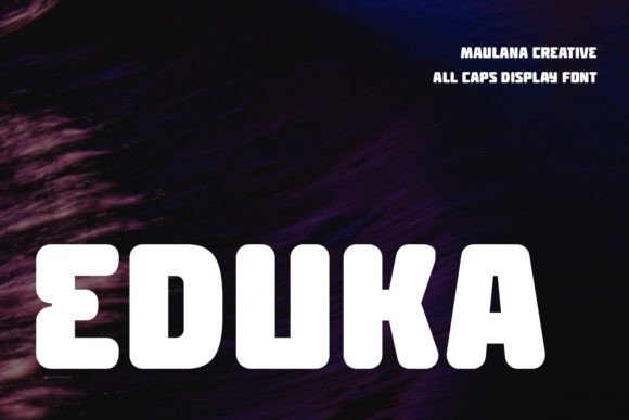 Eduka Font: Elevate Design with Squarish Sans Serif