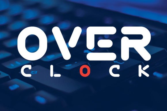 Evaluating Overclock: A Modern Display Font for Futuristic Design