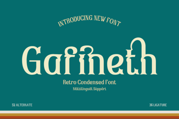 Mastering Typography: How Gafineth Blends Retro Charm with Modern Elegance
