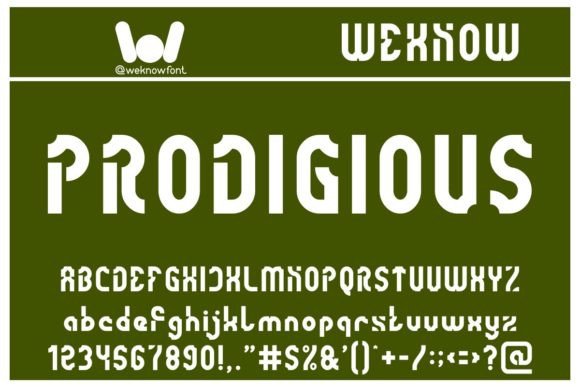 Prodigious: Strategic Typography for High-Impact Visual Identity