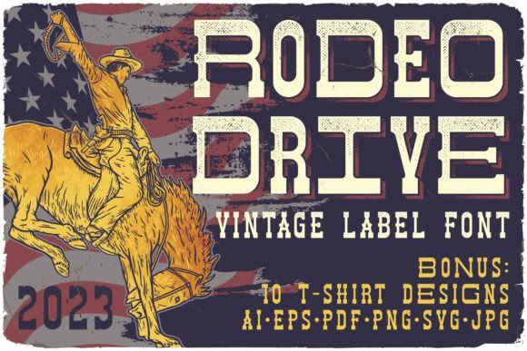 Rodeo Drive: Commanding Attention with Western Typography