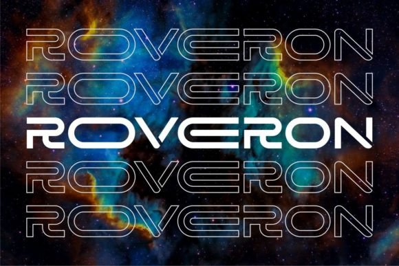 Roveron: A Futuristic Font for Modern Design